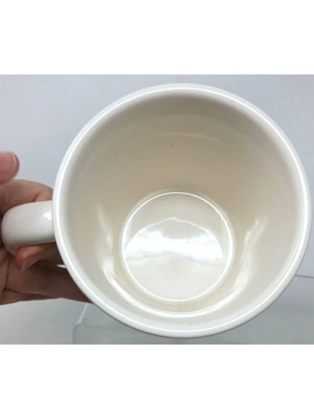 Ceramic Christmas Mug by Magenta Santa Building Sled Large Cup Happy Holidays S7 - Picture 7 of 8
